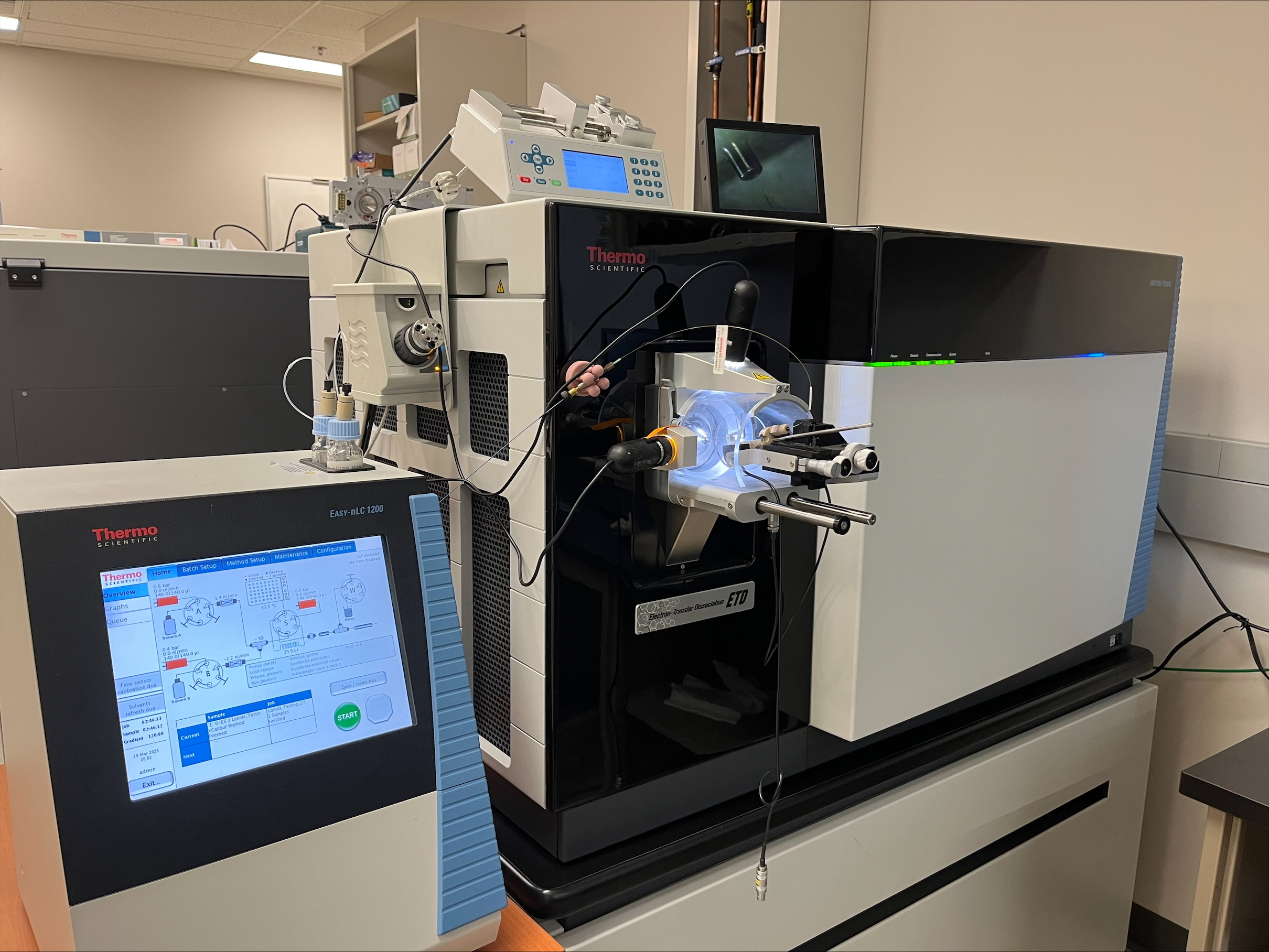 Easy-nLC 1200 couplé à un Thermo Orbitrap Fusion