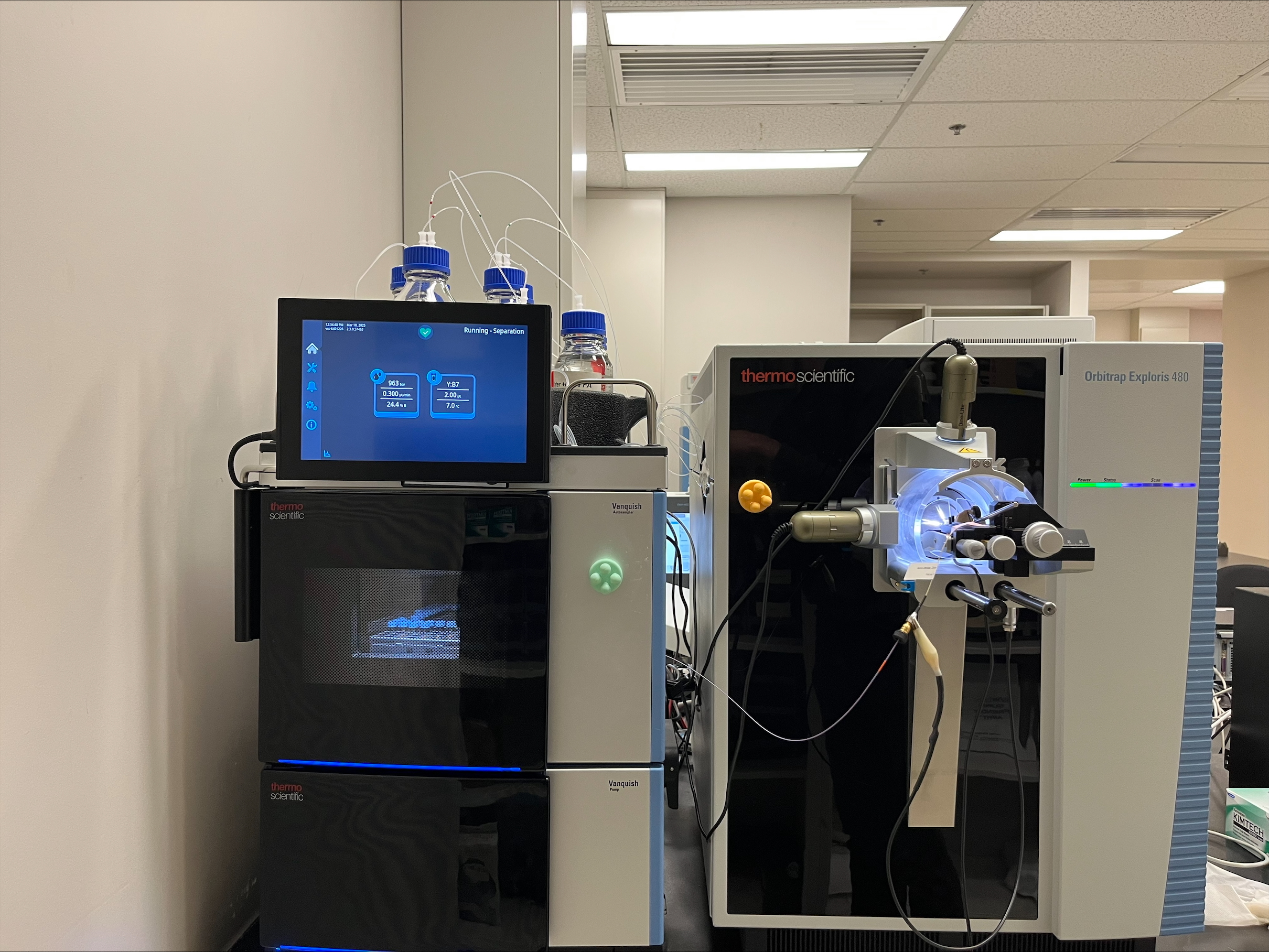 Vanquish Neo couplé à un Exploris 480